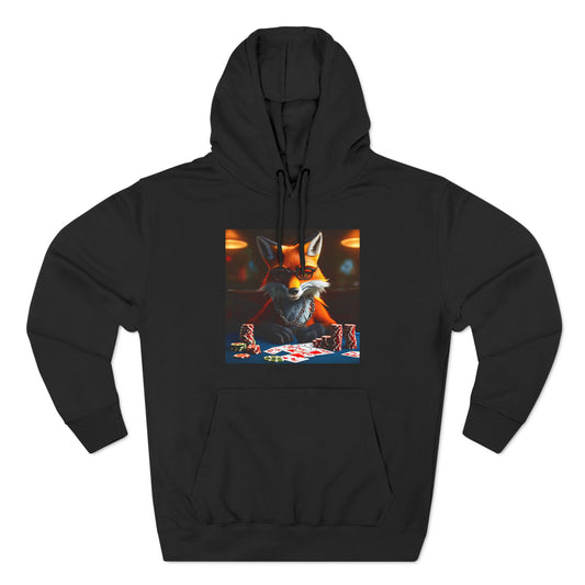 Gambling addict fox fleece